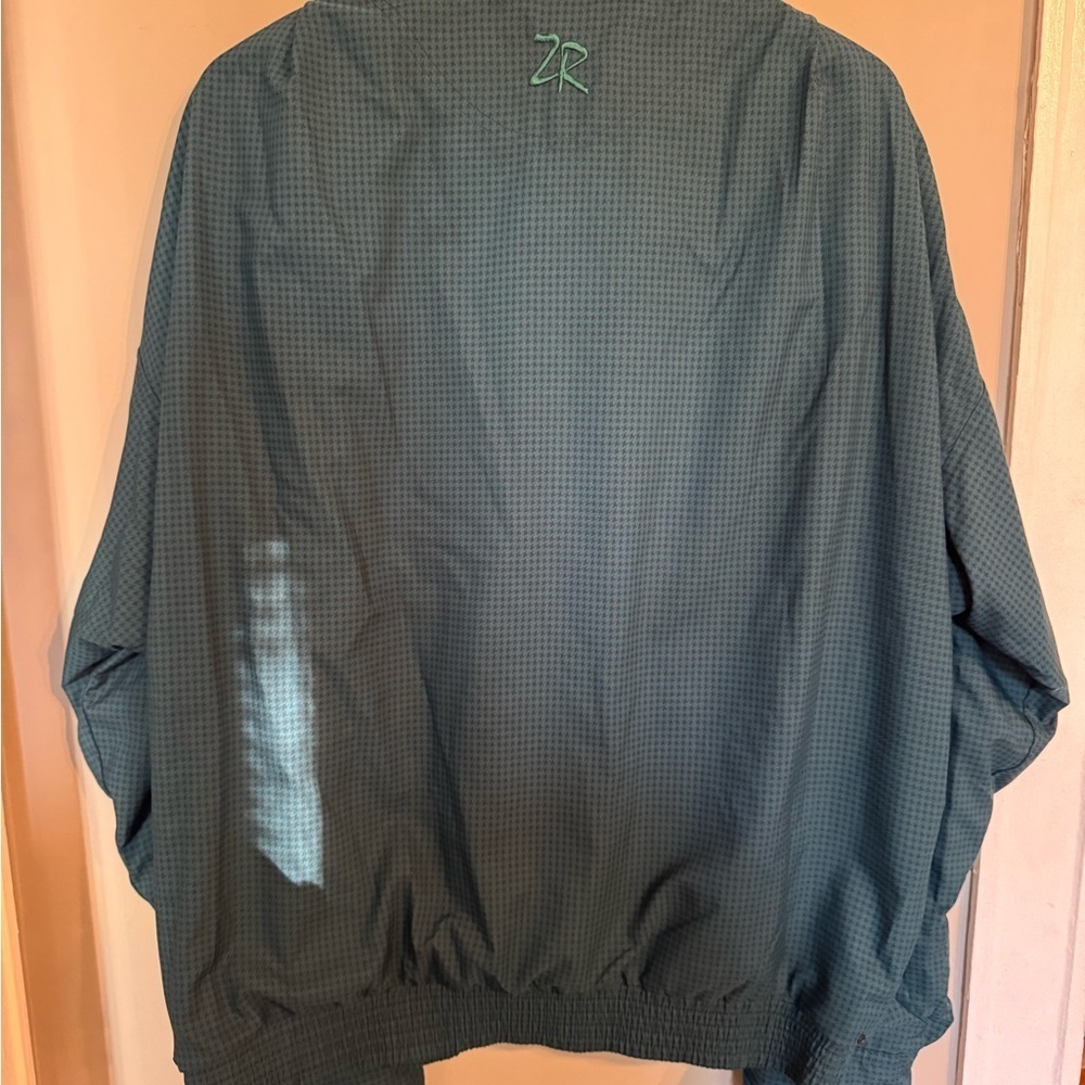 Vintage Zero Restriction Jacket Mens Small Green Gore Tex Windbreaker Golf 90s - Picture 10 of 11